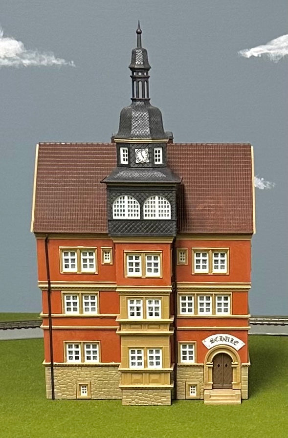Kibri 38395 HO Scale Sauerland City Hall Fully Assembled