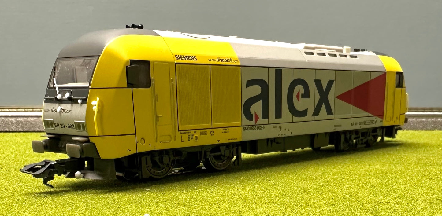 Marklin 36848 HO Analog 3-Rail AC Diesel Locomotive Alex ER20-002