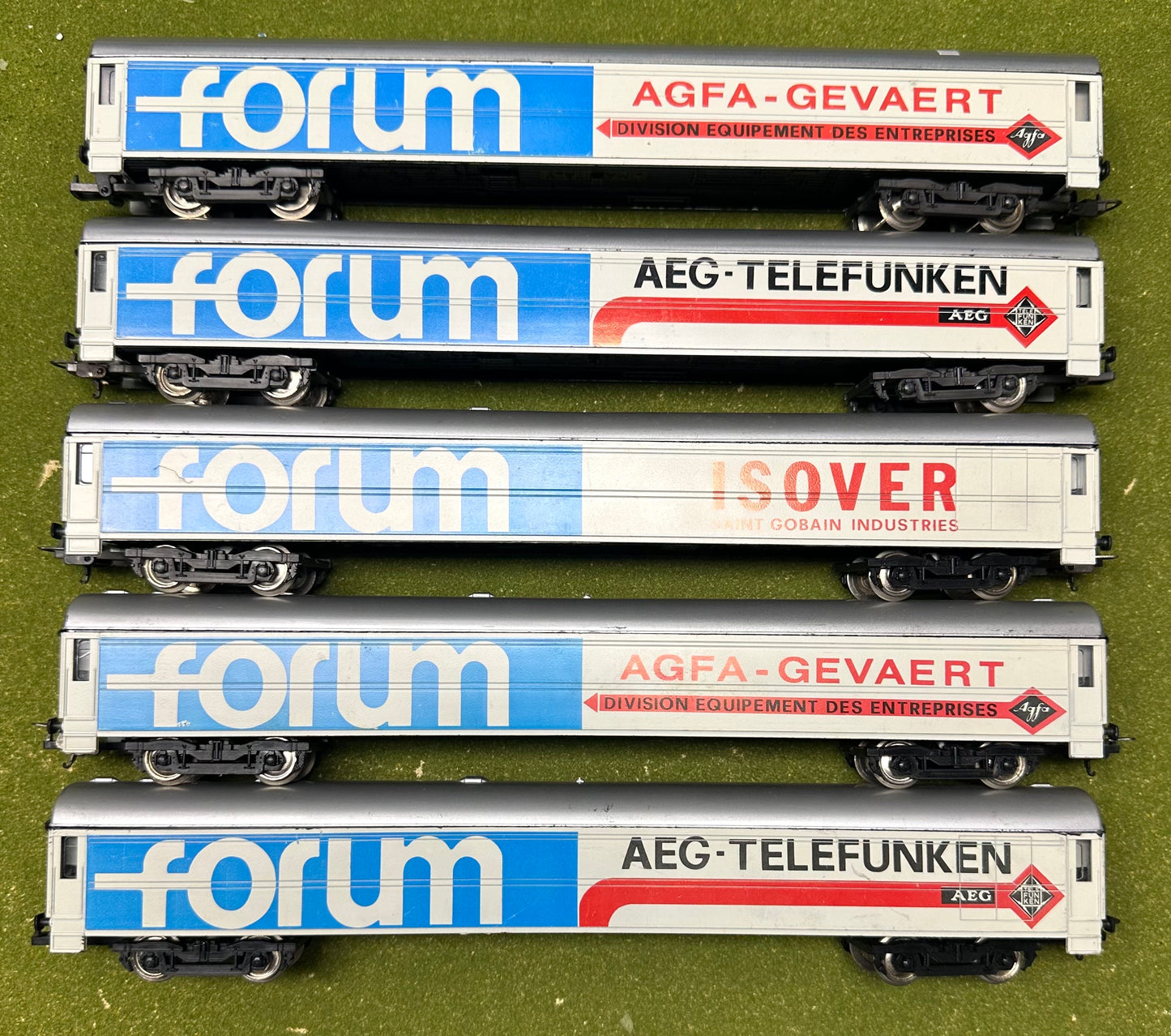 Lima HO Scale 9222 5 pc Freight Cars Forum ISOVER Saint Gobain Industries