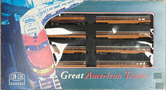 ConCor N Scale 0001-041011 Milwaukee Road " Hiawatha" Passenger Car et