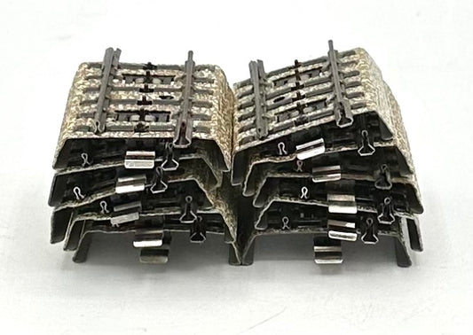 Marklin 5108 HO M Track 1/4"Straight Track 3-Rail AC 10pc