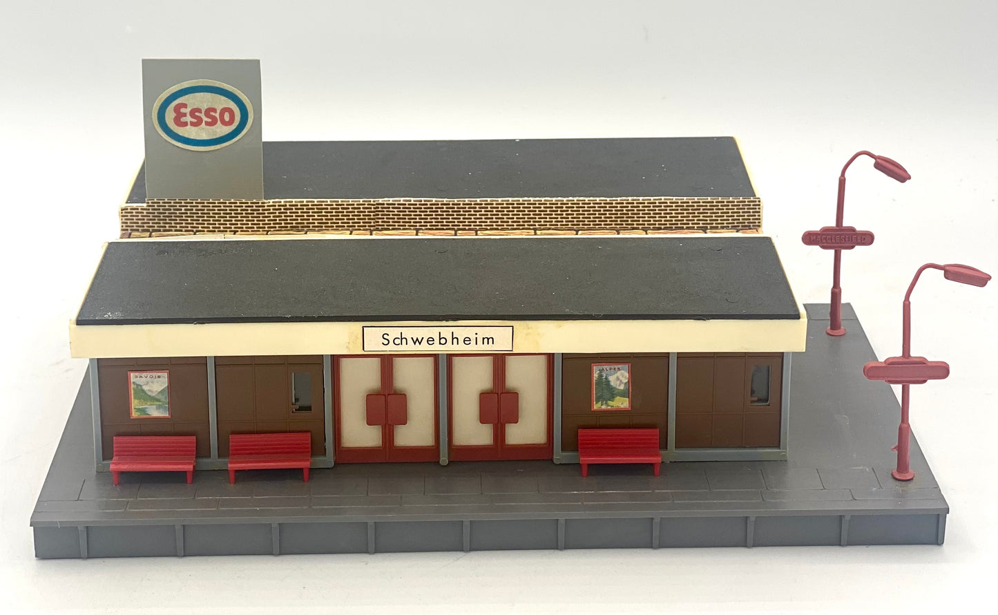 Pola 651 Vintage Mid-Century Modern Railway Station