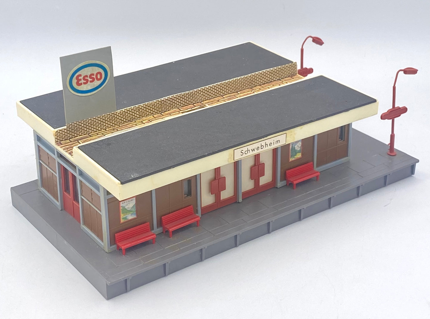 Pola 651 Vintage Mid-Century Modern Railway Station
