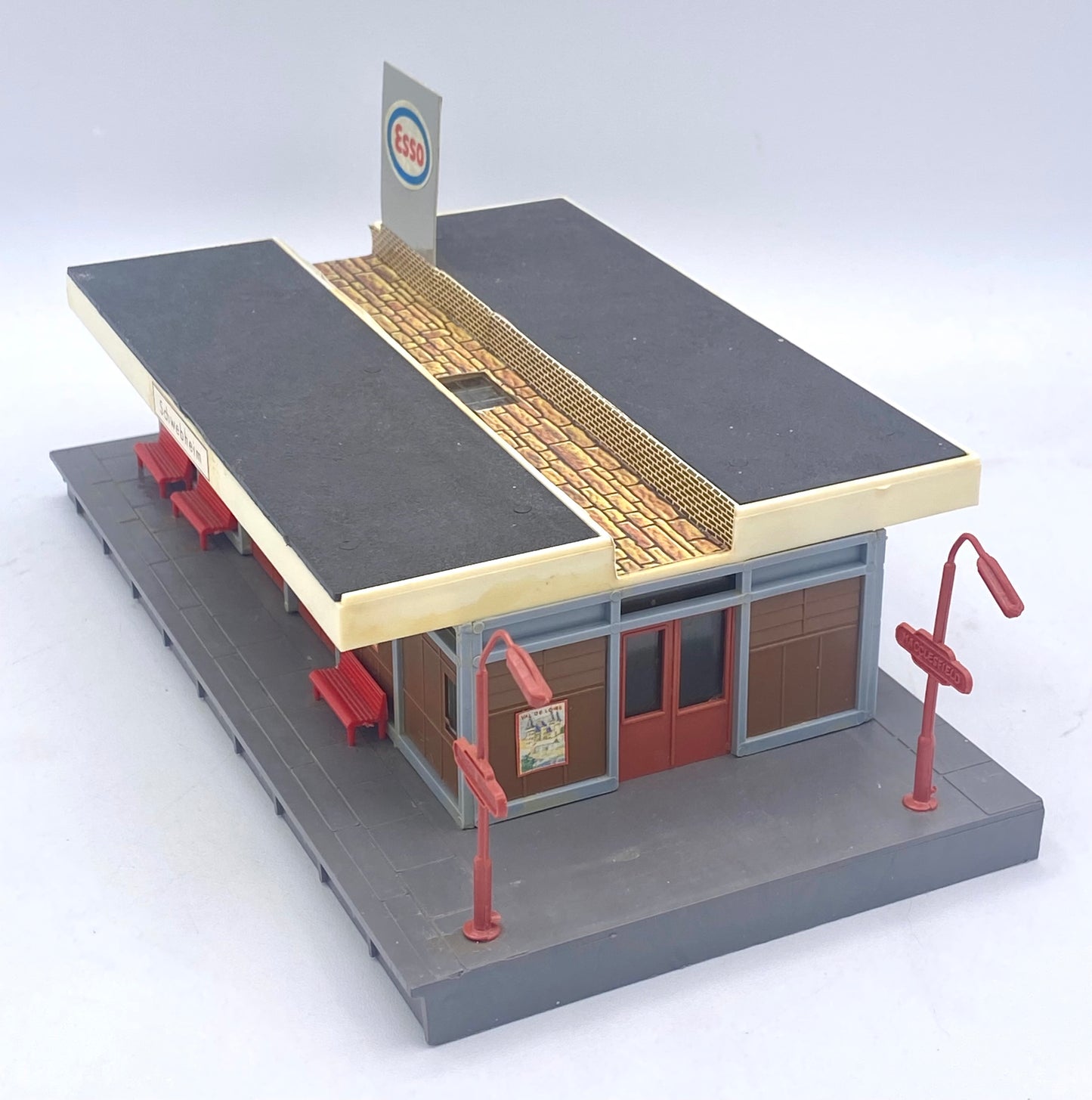 Pola 651 Vintage Mid-Century Modern Railway Station