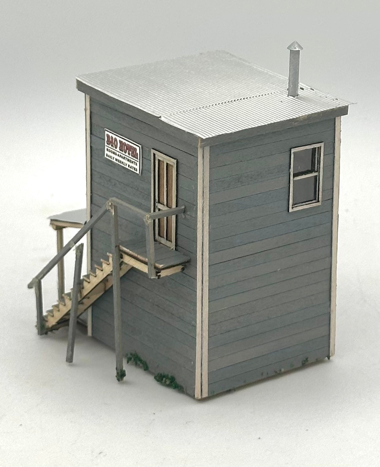 Banta Model Works 2131 HO Scale Laser Cut Wood B&O Hotel Fully Assembled