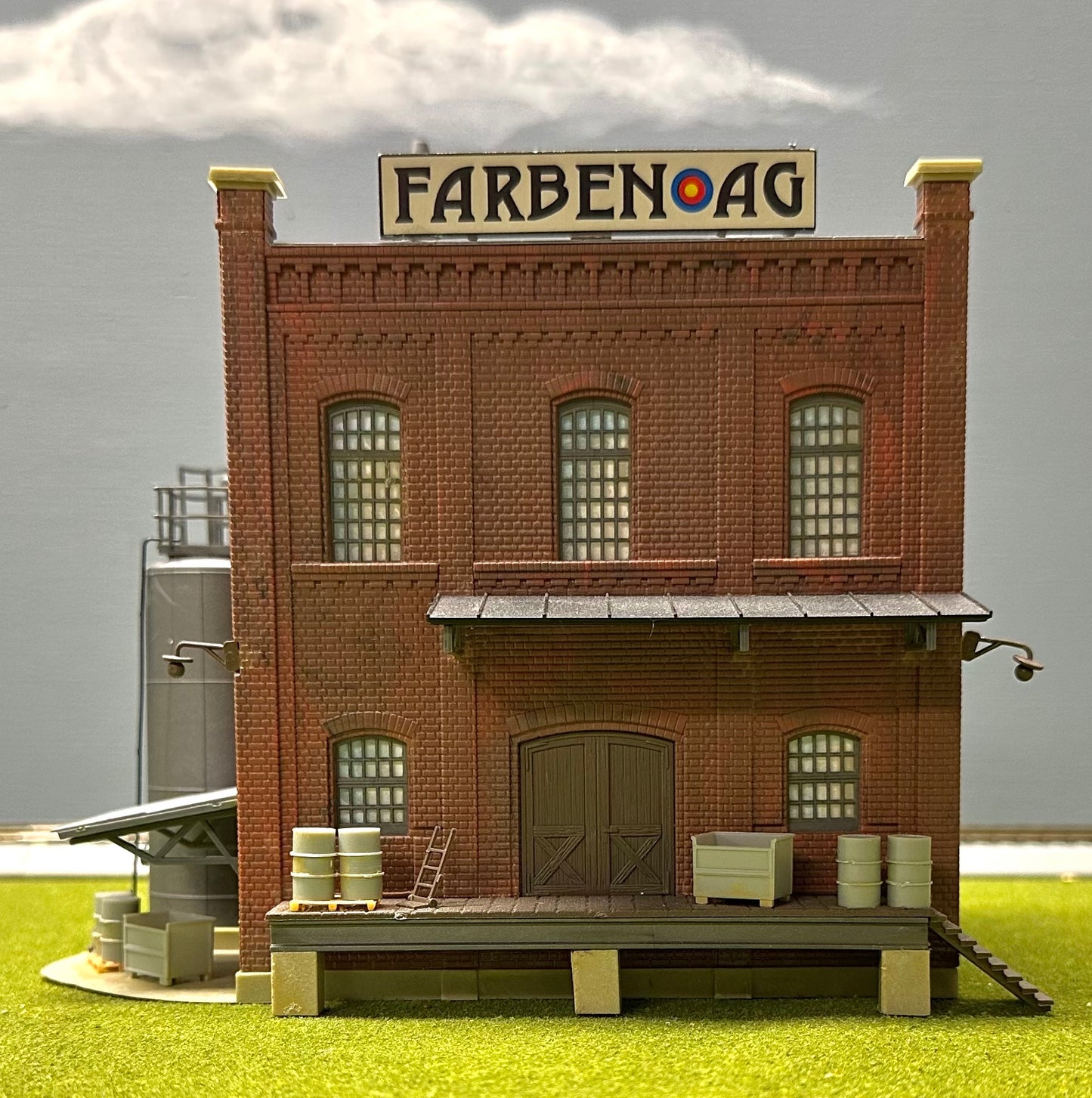 Kibri 9786 HO Scale FARBEN-AG Factory