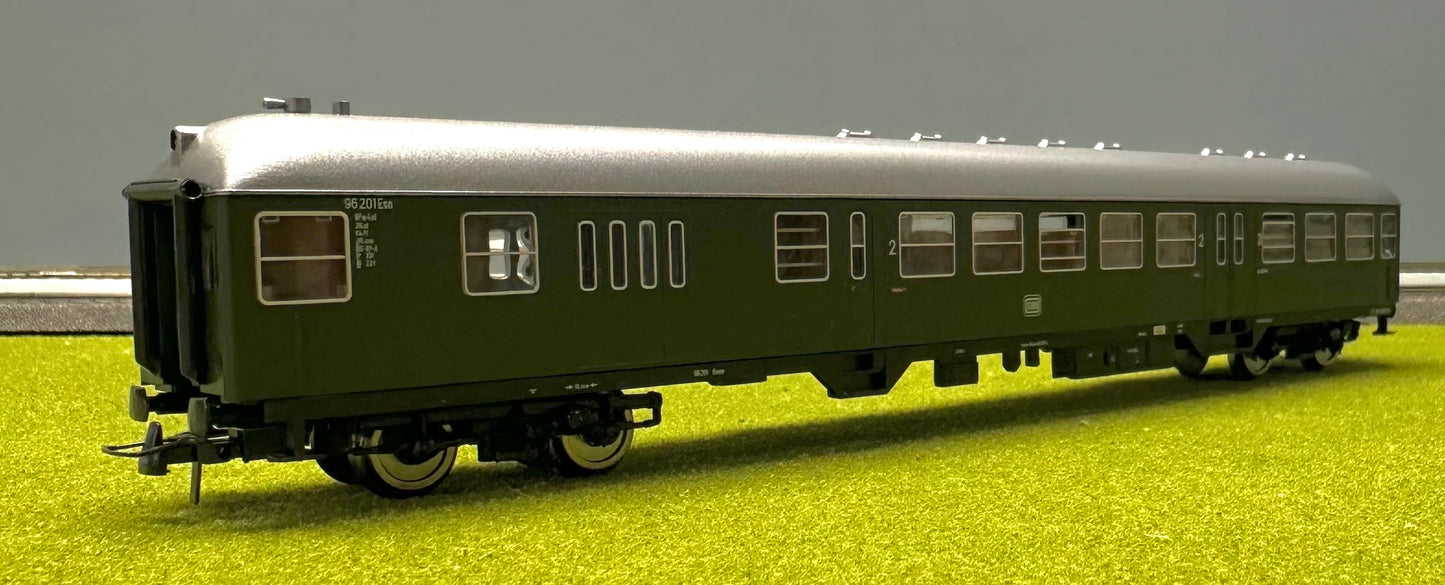 Roco 44956 HO Scale DB 2nd Class/Luggage Passenger Car Original Packaging