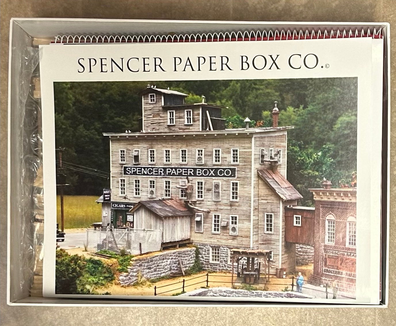 South River Modelworks HO Building Kit No. 310, Spencer Paper Box Co.