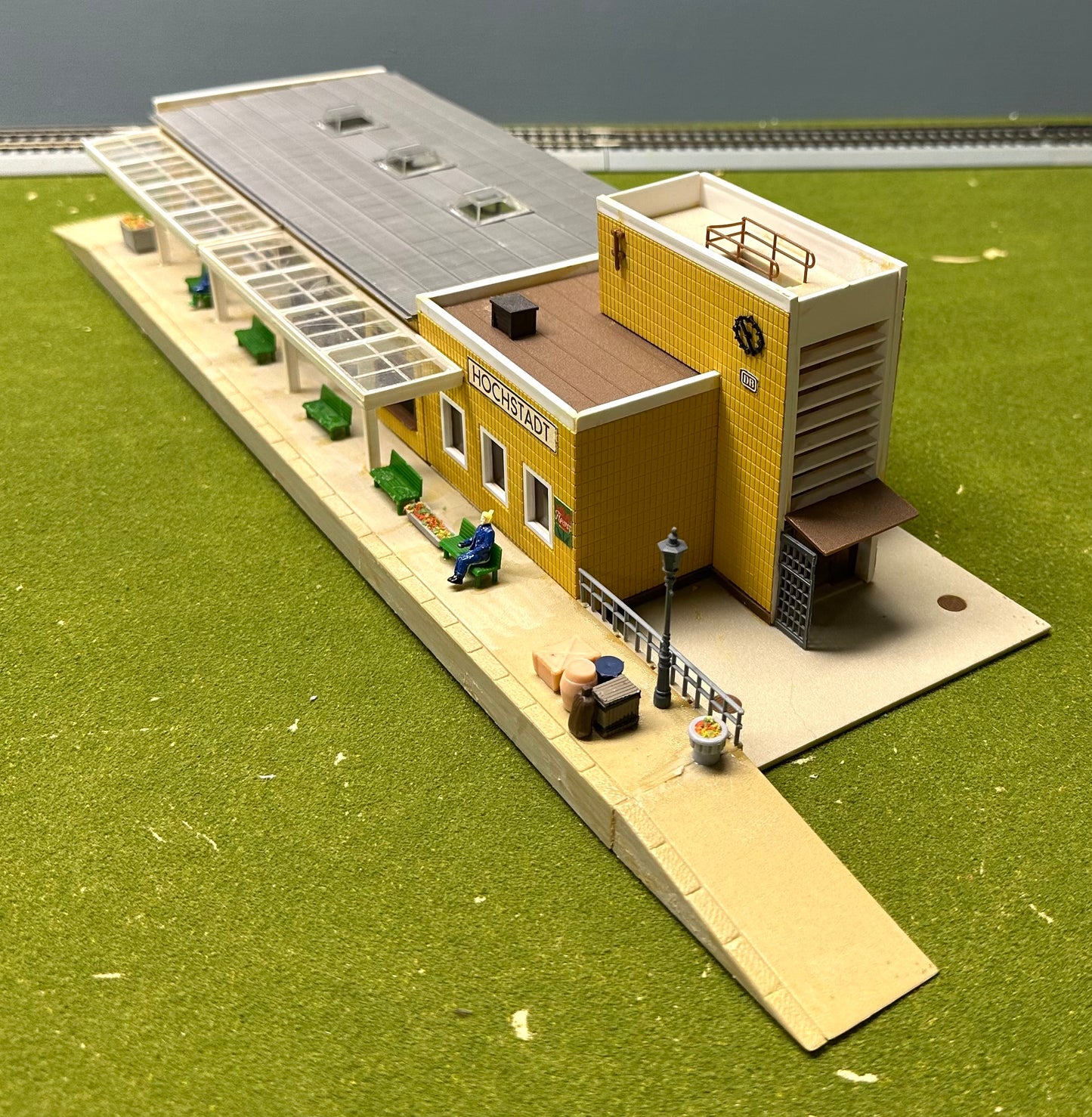 Vollmer HO 3540 Rhienburg Station Passenger Terminal , Fully Assembled