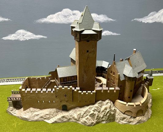 Kibri HO 39010  Falkenstein Castle Austria, Fully Assembled