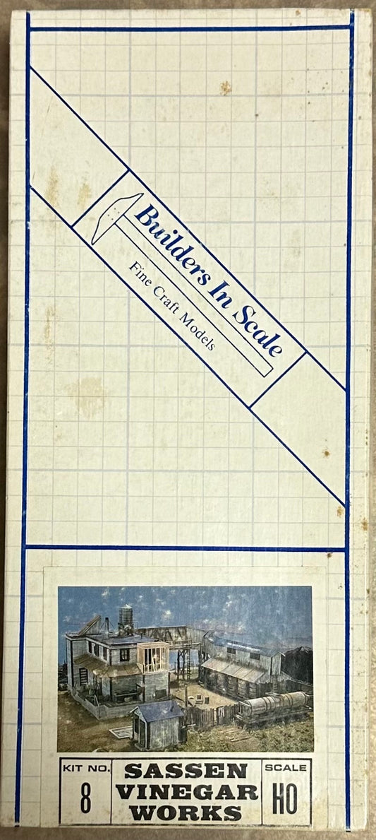 Builders in Scale Sassen Vinegar Works HO Building Kit No.8
