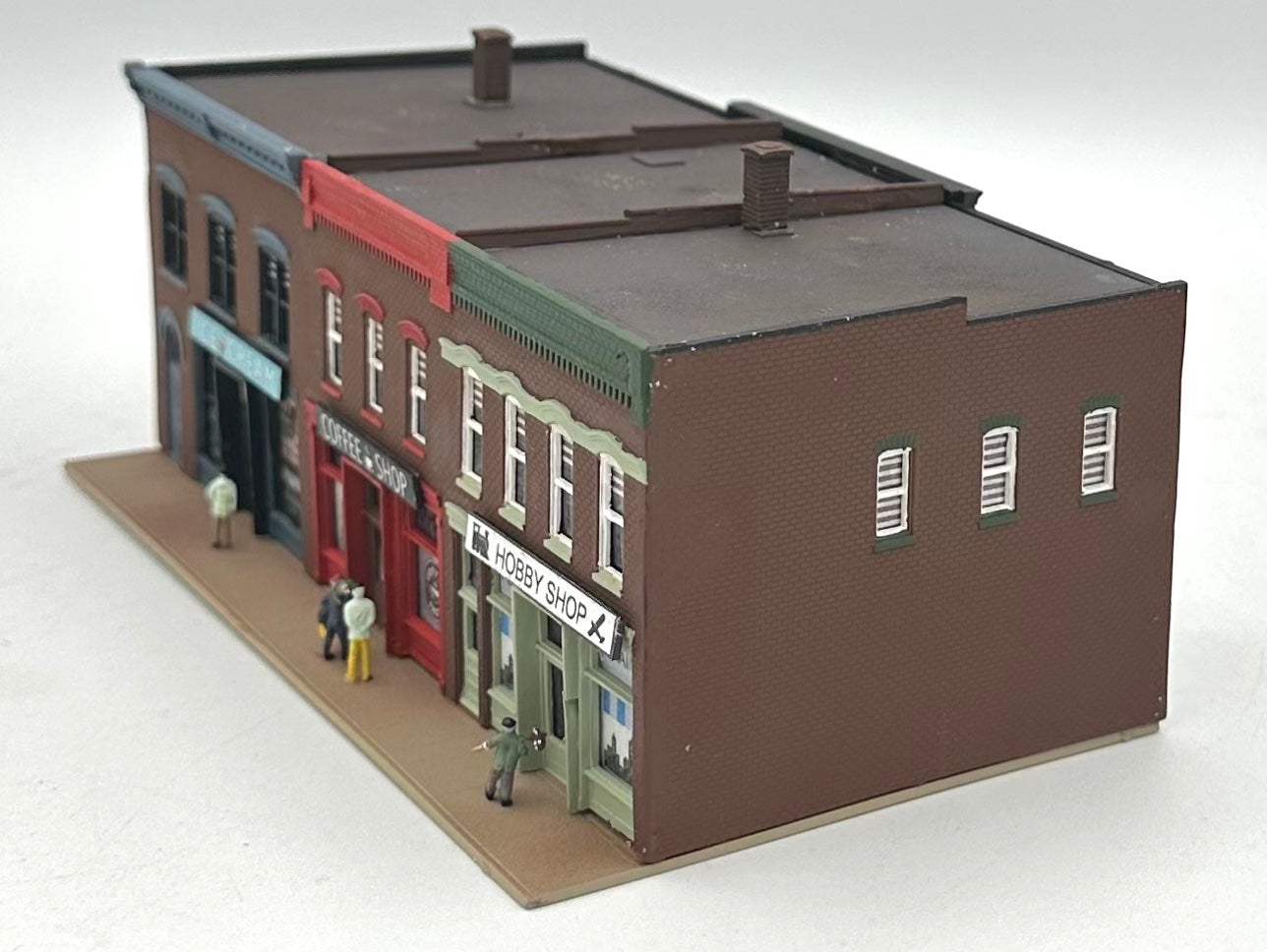 Walthers 933-3851 N Scale Merchants Row III Downtown New Lighted Diorama