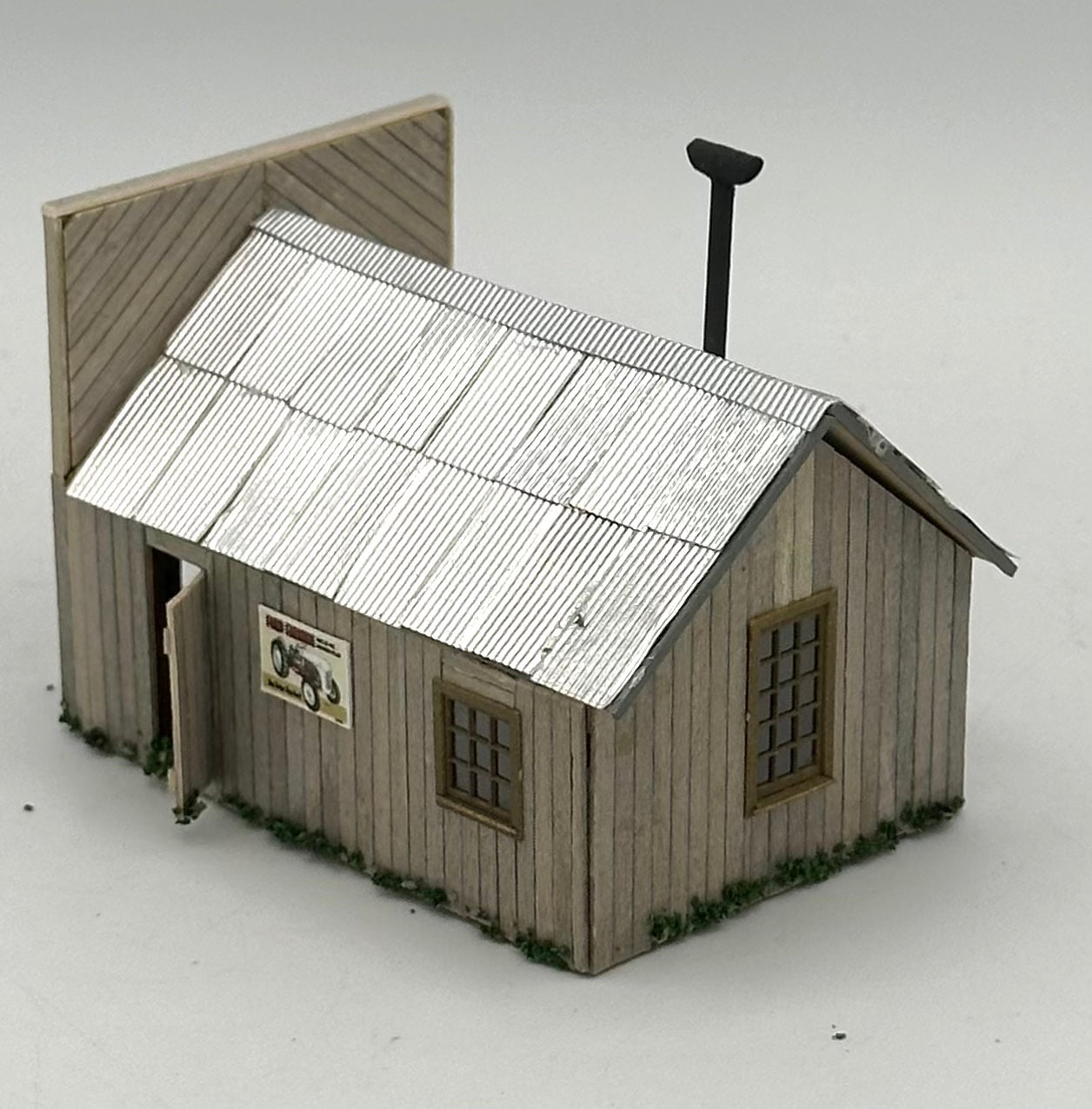 Banta Modelworks 2125 HO Scale "Black Smith " Laser Cut Wooden Custom Painted Fully Assembled