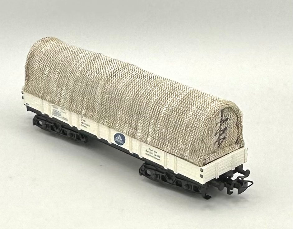 Marklin 94149 HO Scale "Adidas" Flat Car With Canvas Fabric Cover