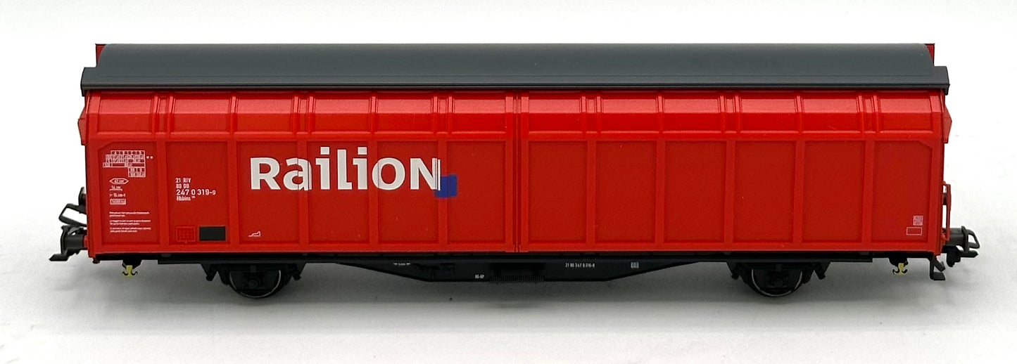 Marklin 00757-10 HO Scale DB Railion Sliding Wall Box Car