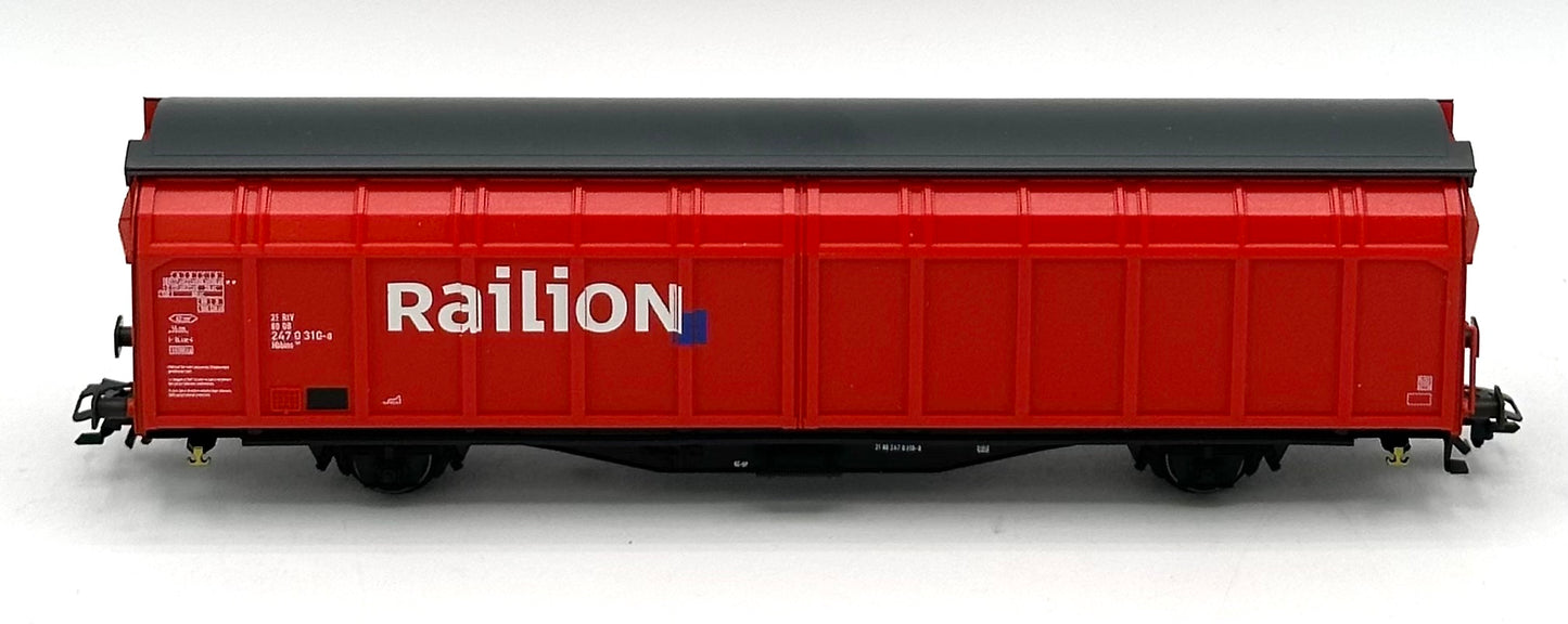 Marklin 00757-09 HO Scale DB Railion Sliding Wall Box Car