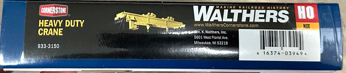 Walthers 933-3150 HO Scale Heavy Duty Crane Kit