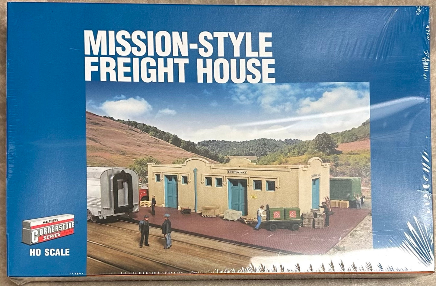 Walthers 933-2921 HO Scale Mission-Style Freight House Kit