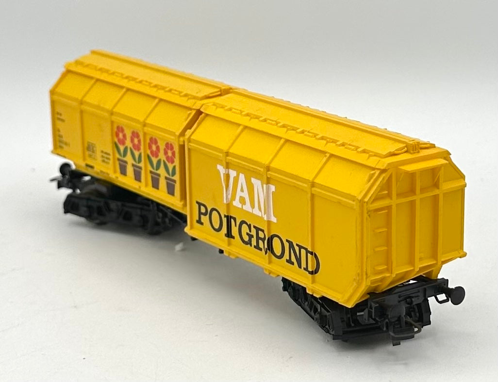 ROCO HO Scale 4368 NS Railway Bogie Compost Wagon