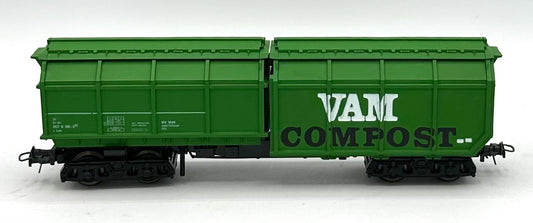 ROCO HO Scale 4368 NS Railway YAM Compost Wagon