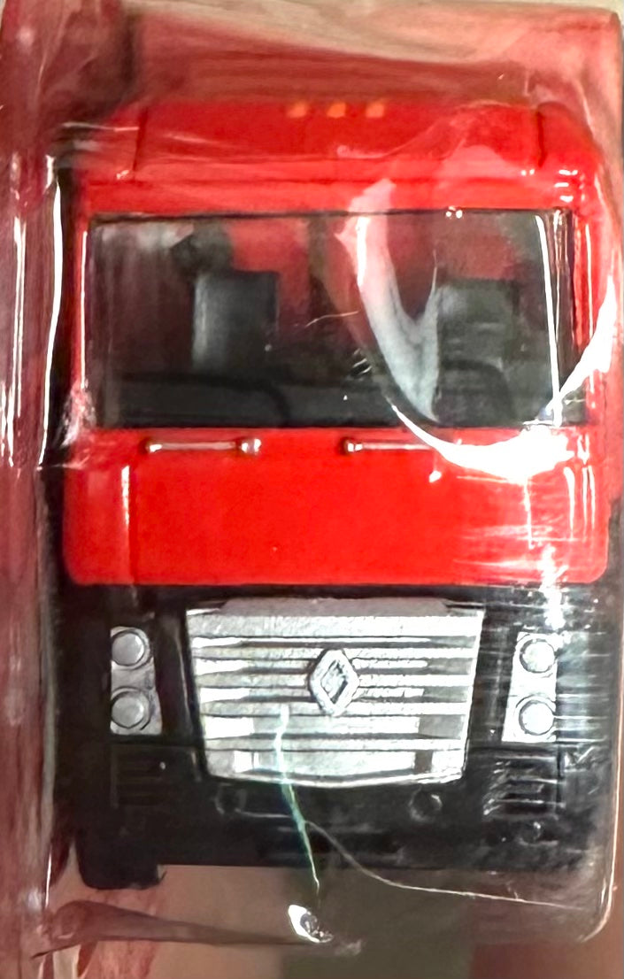 Lemke Collection " World Of Trucks"HO Renault Truck+Trailer Coca-Cola with Soccer player Motif