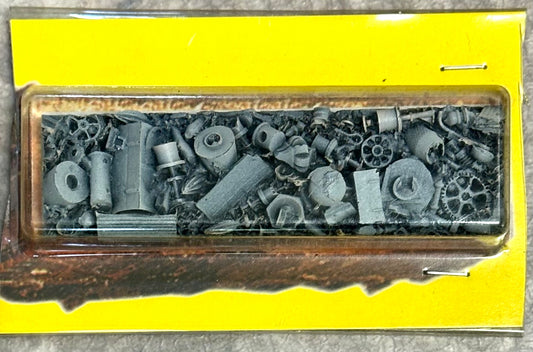 Noch HO Scale Scrap Metal/Junk Wagon Load 100mm*29mm