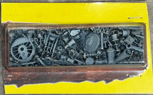 Noch HO Scale Scrap Metal/Junk Wagon Load 100mm*29mm
