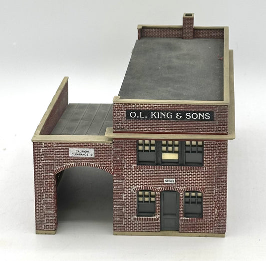 Walthers Cornerstone 933-3015 HO Scale "O.L. King & Sons Coal" Weathered Fully Assembled