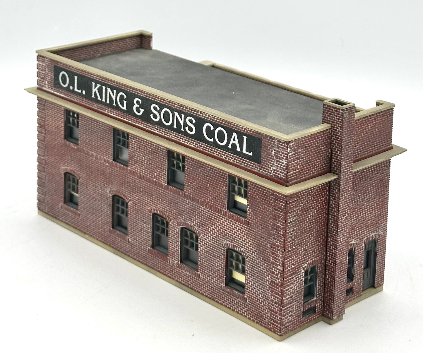 Walthers Cornerstone 933-3015 HO Scale "O.L. King & Sons Coal" Weathered Fully Assembled