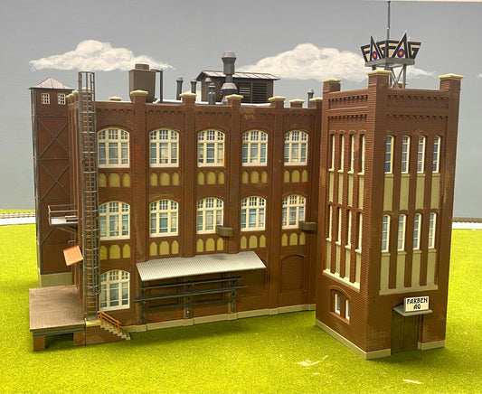 Kibri HO Scale 39814 Factory Complex Fully Assembled
