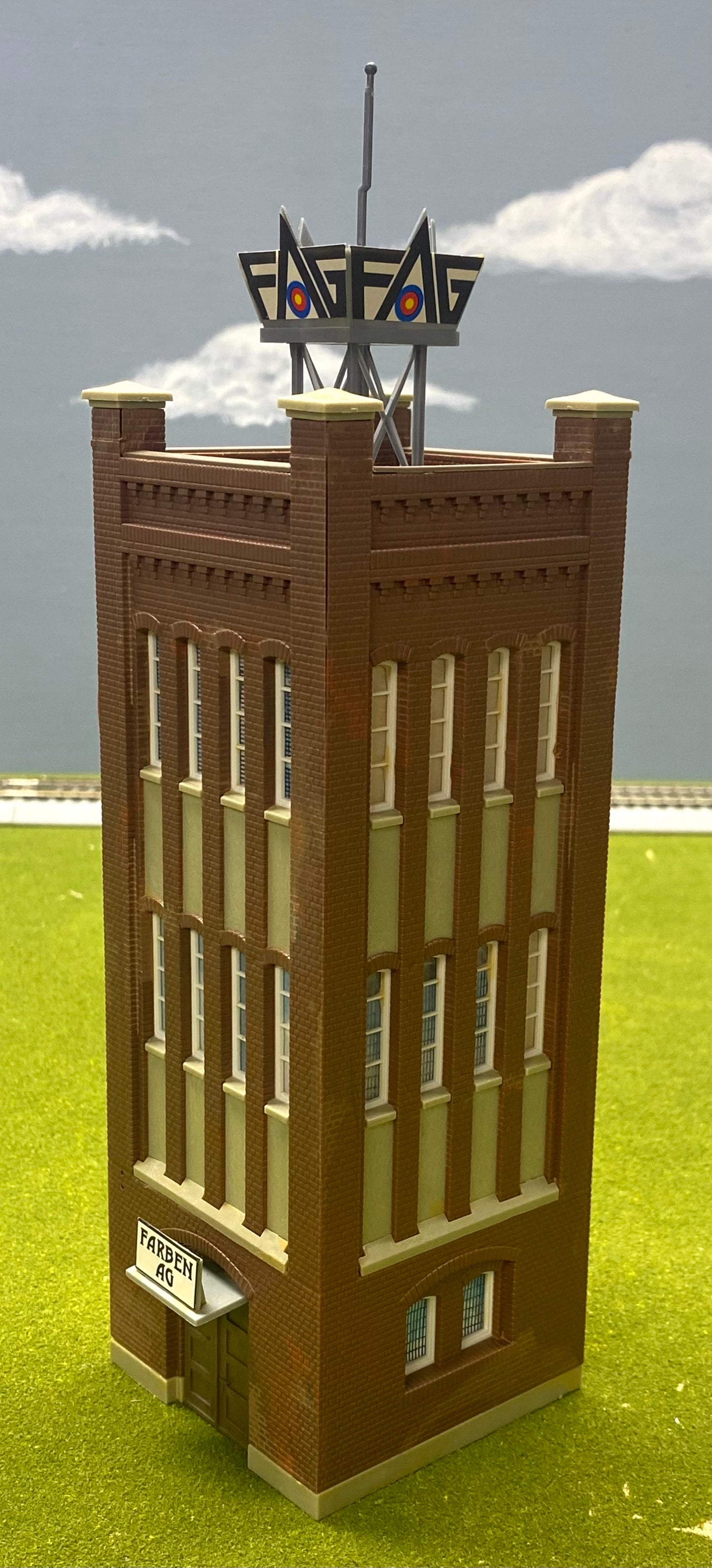 Kibri HO Scale 39814 Factory Complex Fully Assembled