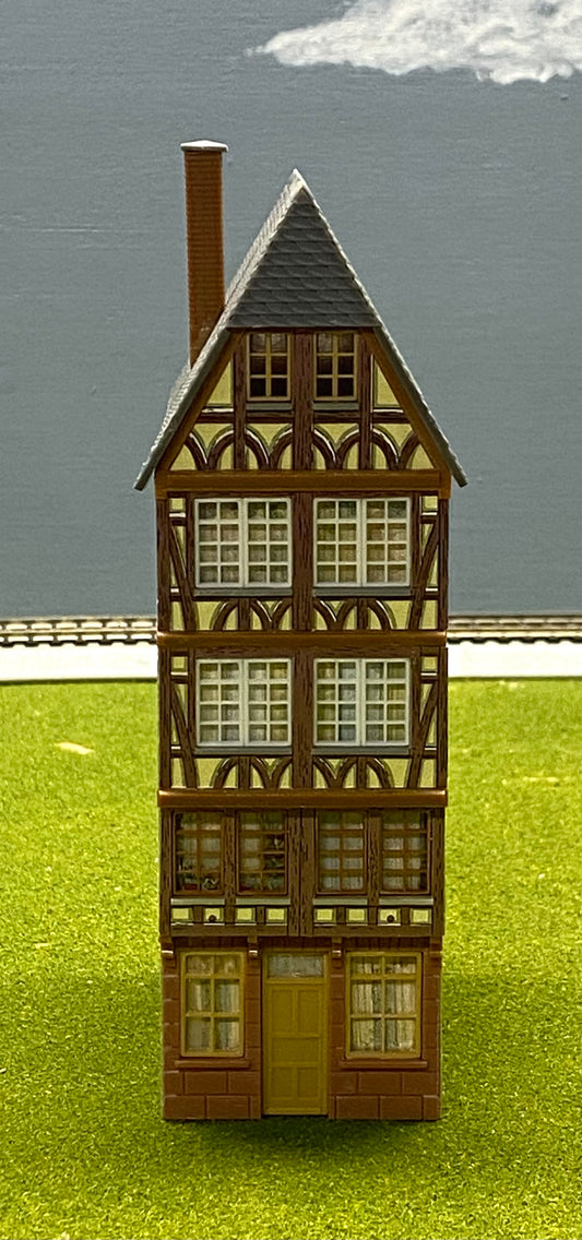 Faller HO Scale 914 Half Timber Framed Town House Fully Assembled