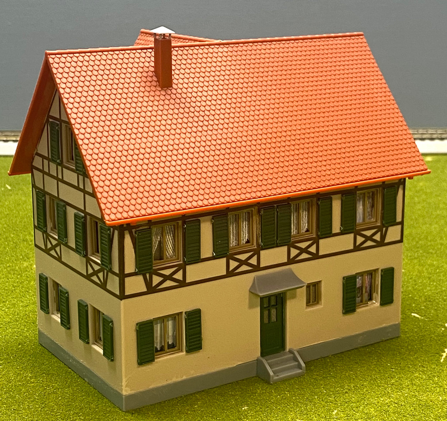 Faller HO Scale 130247 Half Timbered Two-Family House Fully Assembled