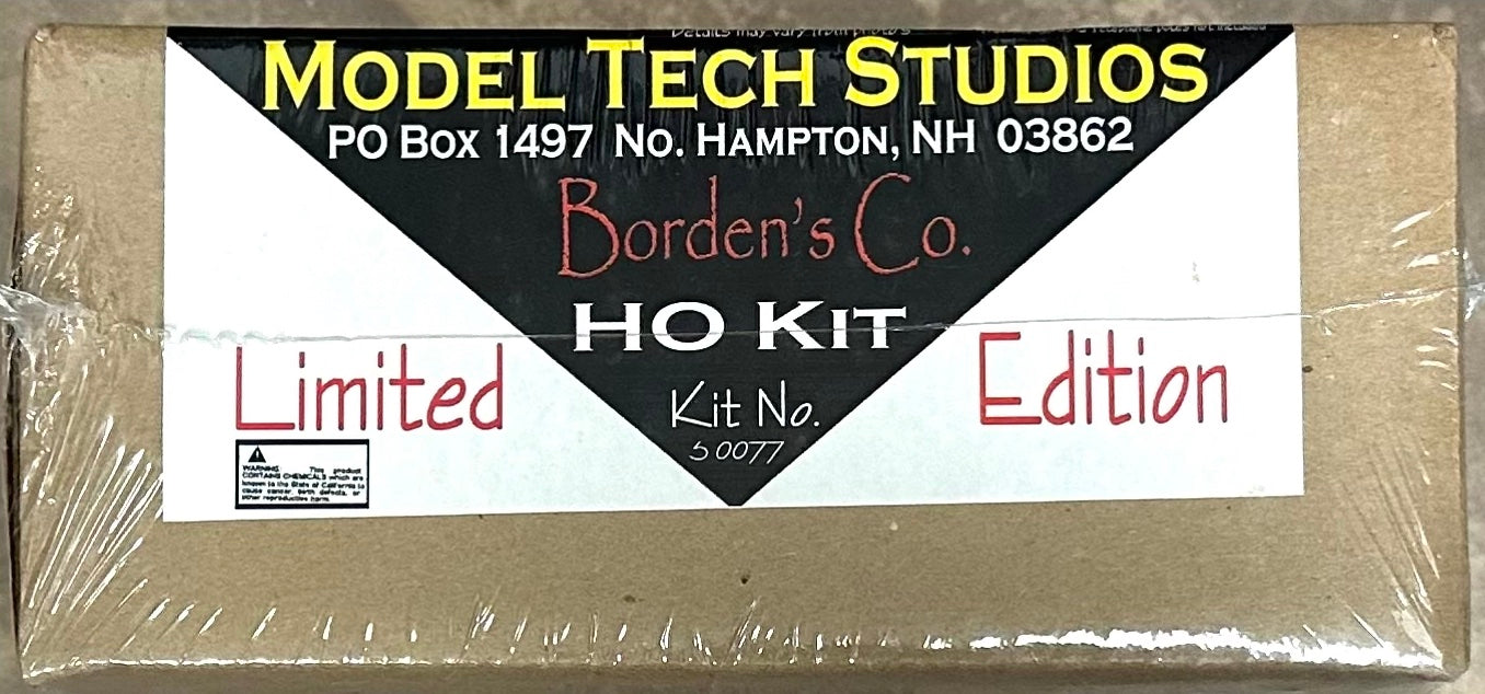 Model Tech Studios HO Building Kit No.50077 Limited Edition Borden's Moving & Packing Co.