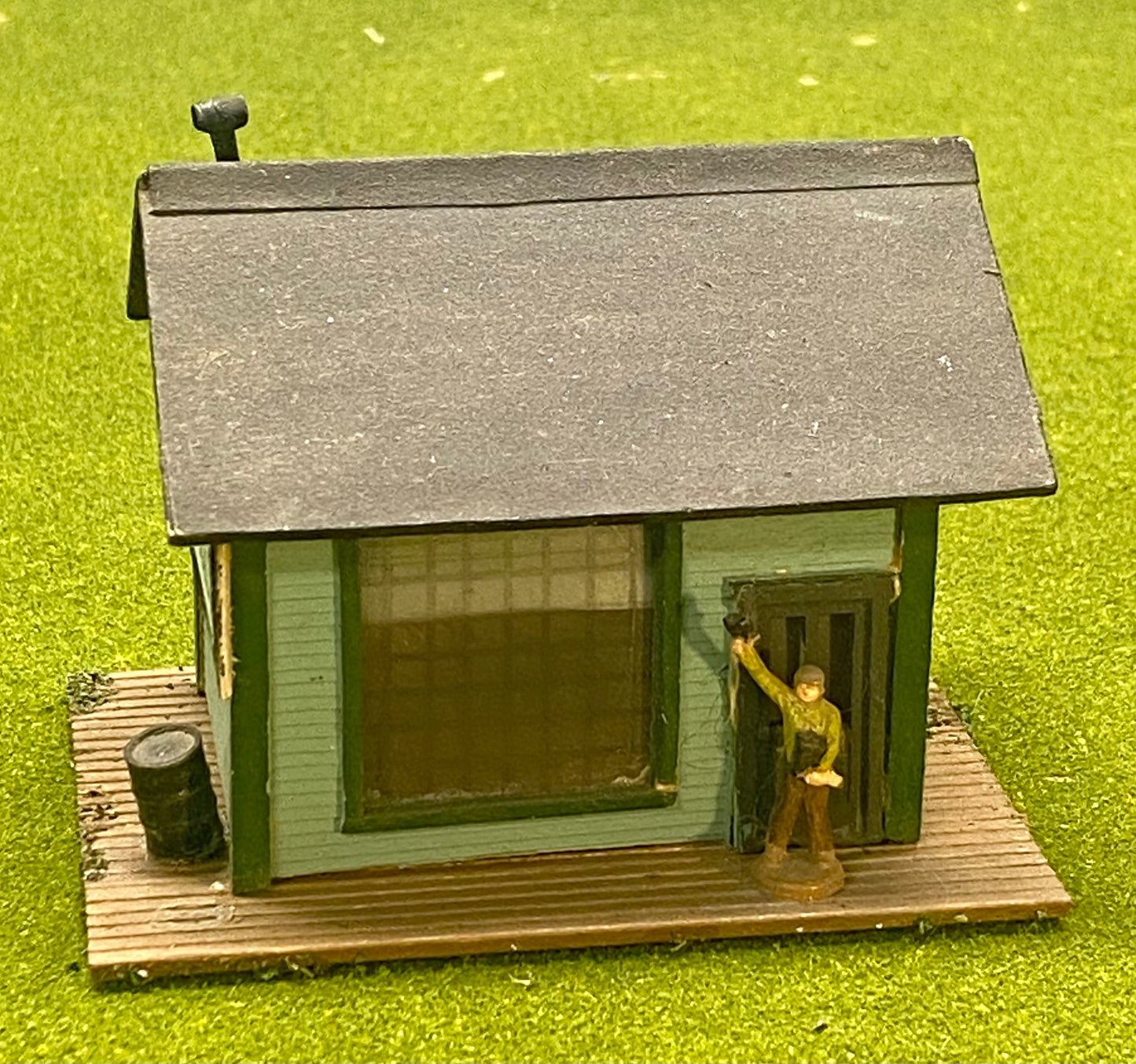 HO Scale Wood Custom Built Painted/Weathered "Hudson Coal "Office