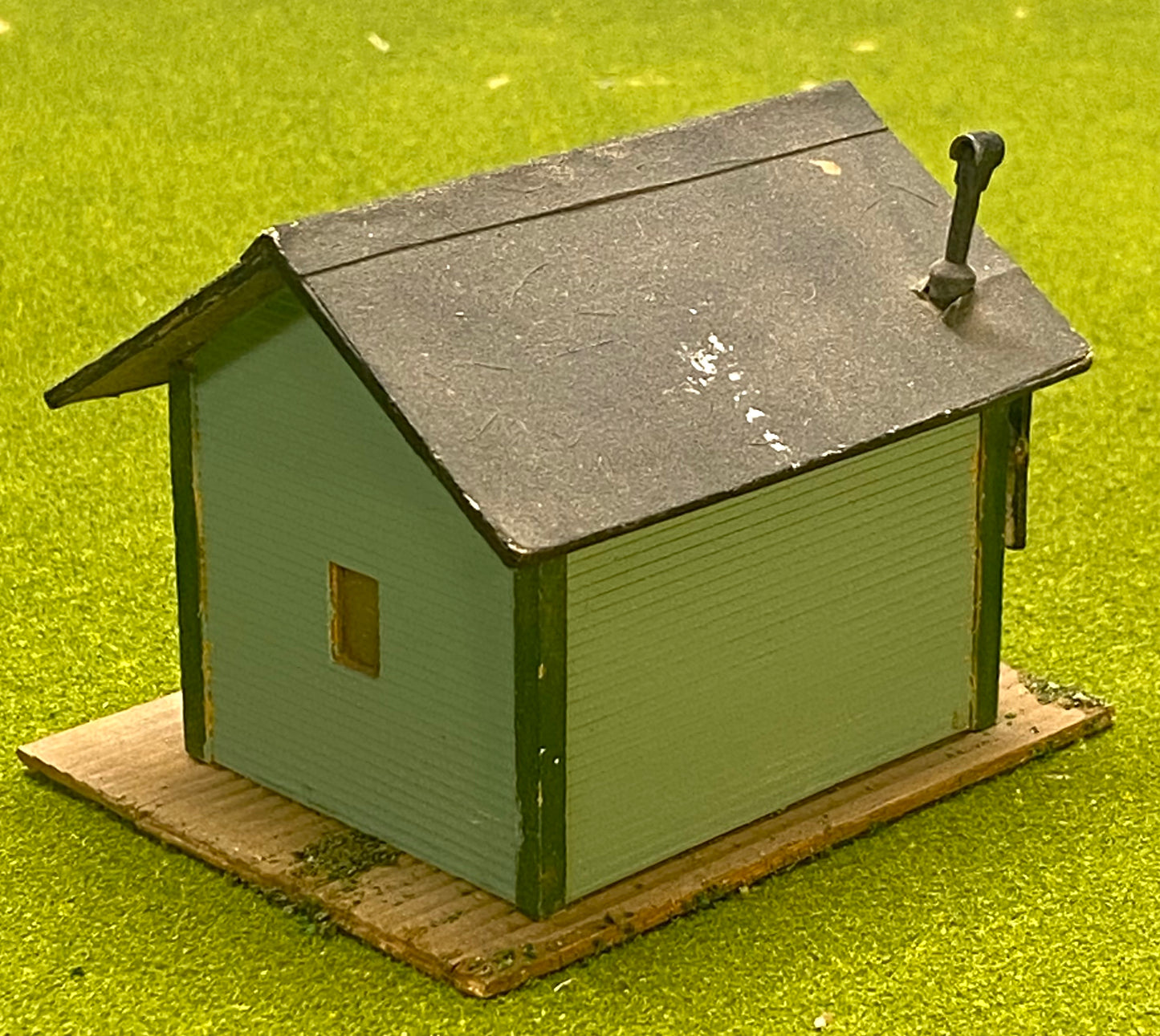 HO Scale Wood Custom Built Painted/Weathered "Hudson Coal "Office