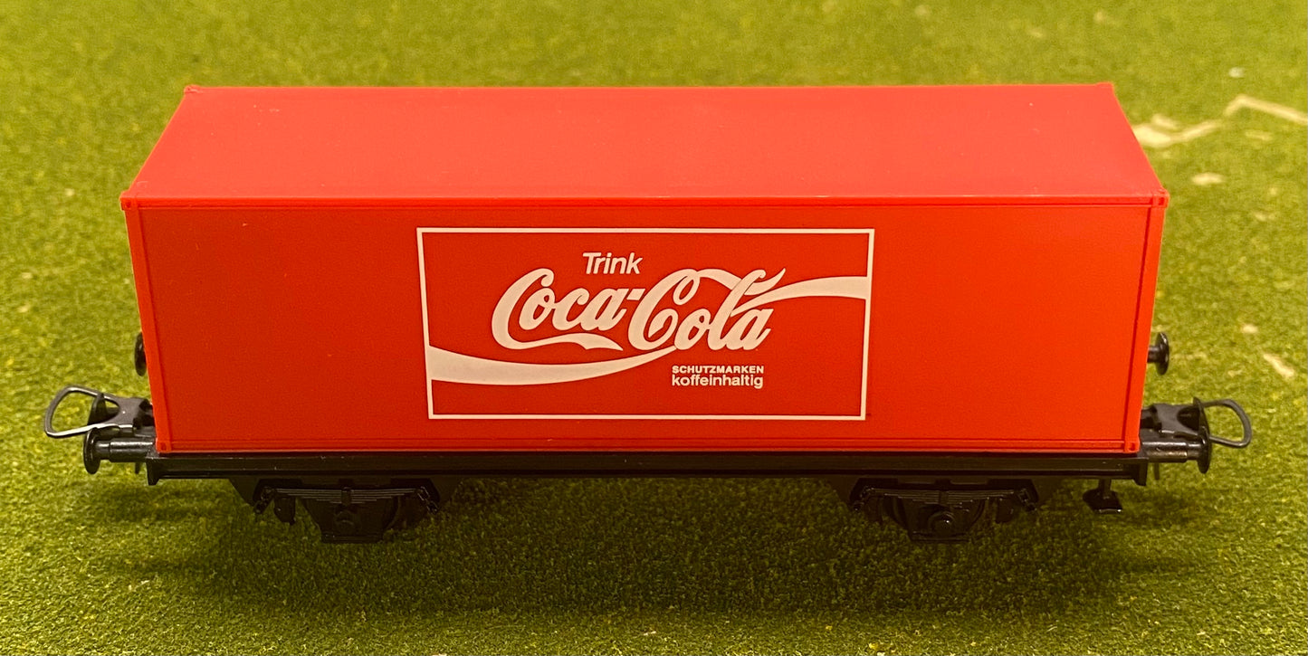 ROCO HO Scale VERY RARE Coca-Cola Box Car "Le Buffet"Series made For Karstadt Restaurants-Cafes