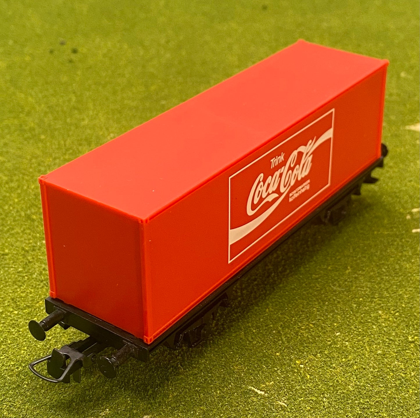 ROCO HO Scale VERY RARE Coca-Cola Box Car "Le Buffet"Series made For Karstadt Restaurants-Cafes