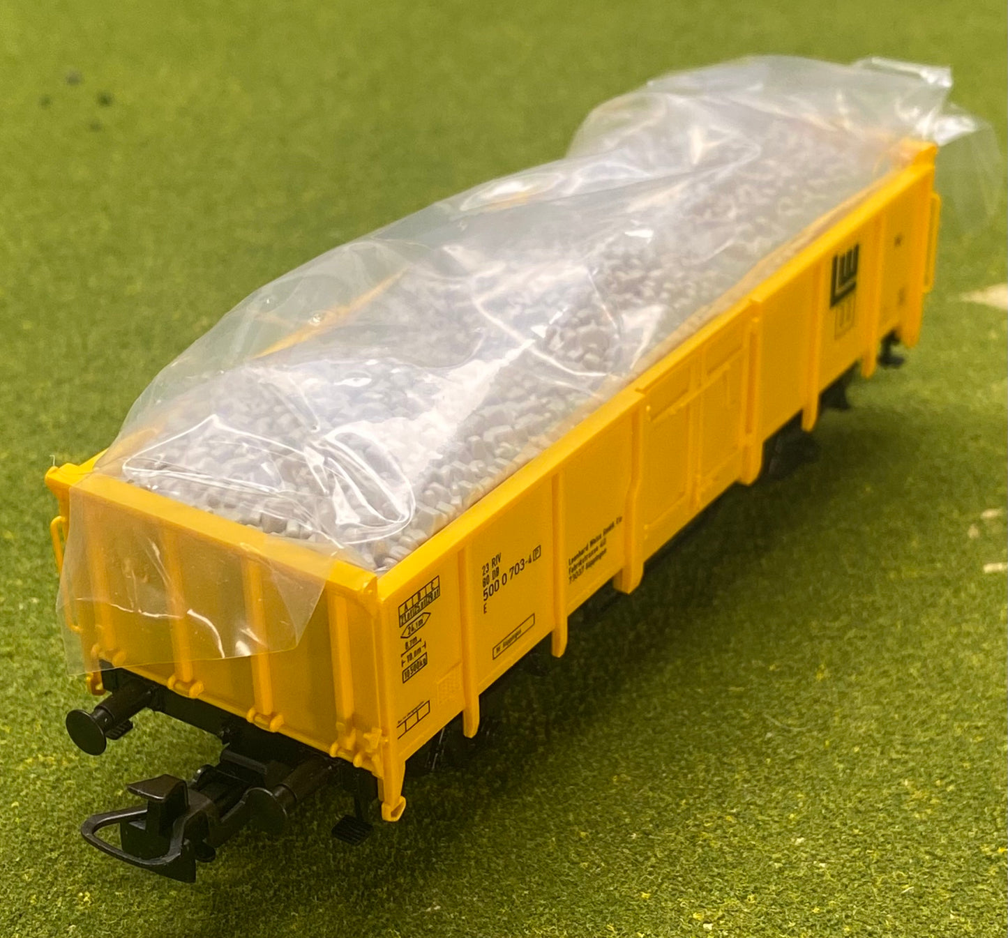 Marklin 00754-04 HO Scale DB Open High Sided Gondola W/ Load #500 0 703-4
