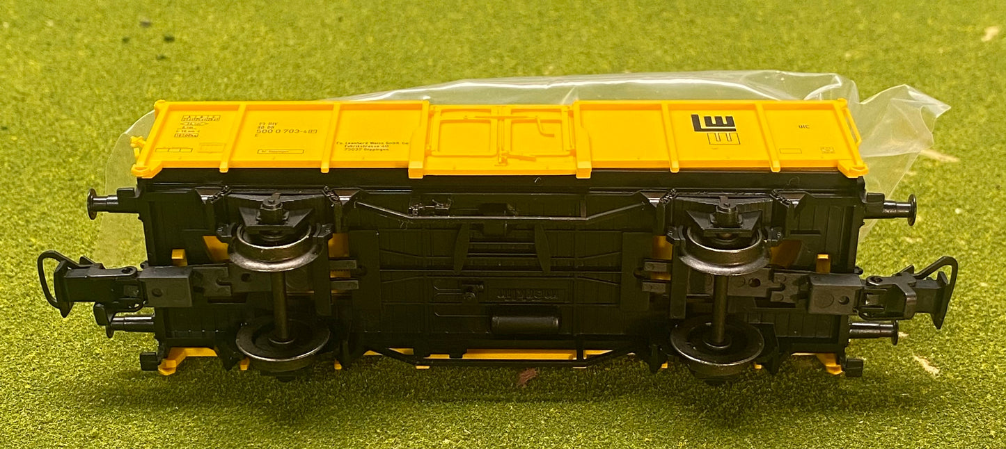 Marklin 00754-04 HO Scale DB Open High Sided Gondola W/ Load #500 0 703-4