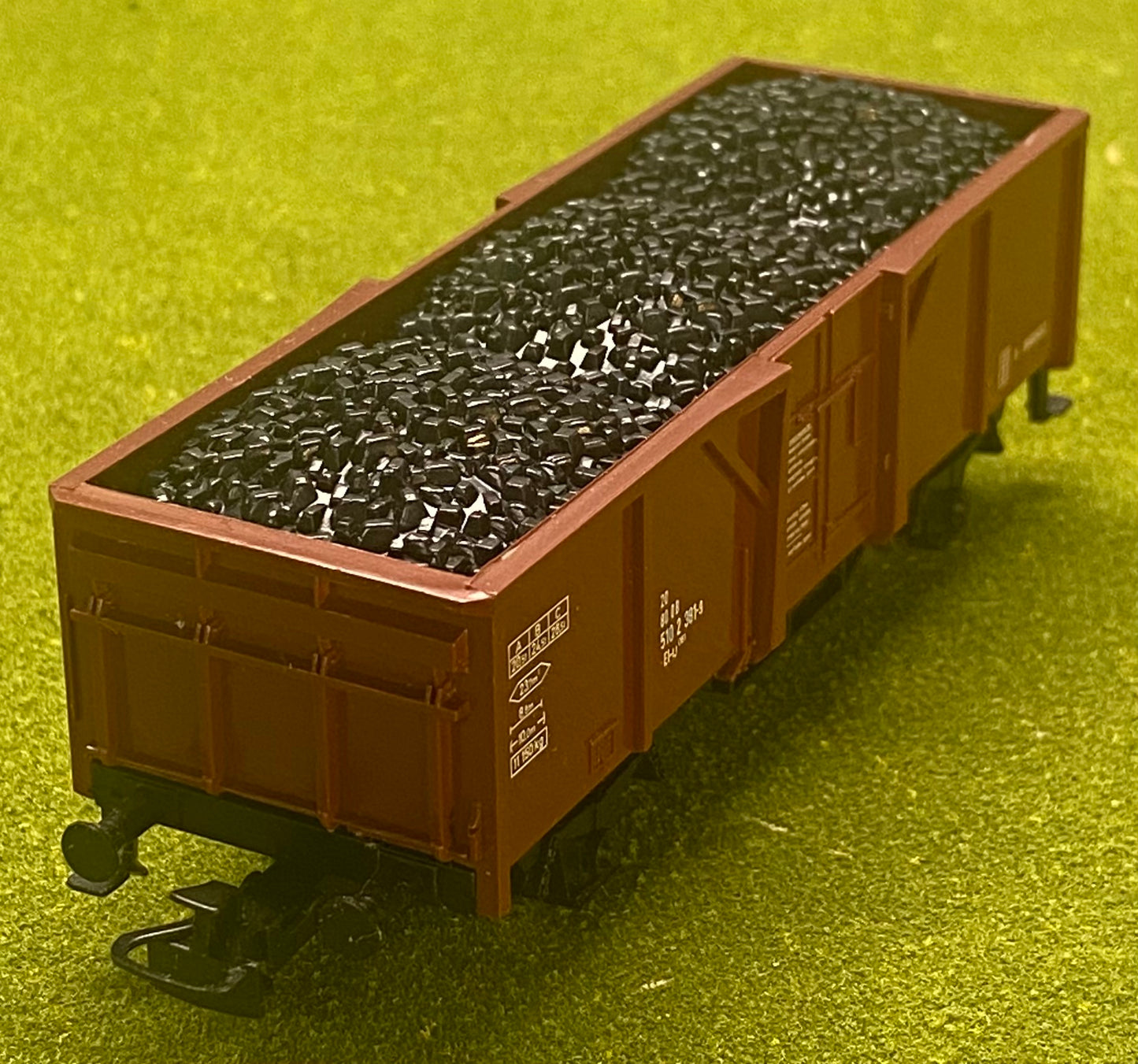 Marklin 4431 HO Scale DB Open High Sided Gondola W/ Load #510 2 381-9