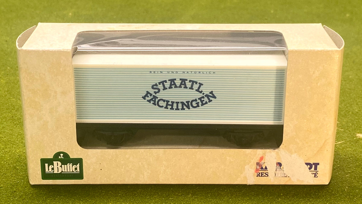 ROCO HO Scale "STAATL Fachingen" Box Car "Le Buffet"Series made For Karstadt Restaurants-Cafes