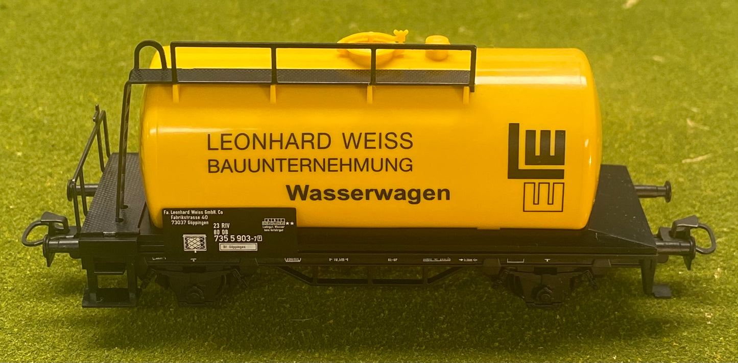 Marklin 00754-22 HO Scale "Leonard Weiss" Tank Car