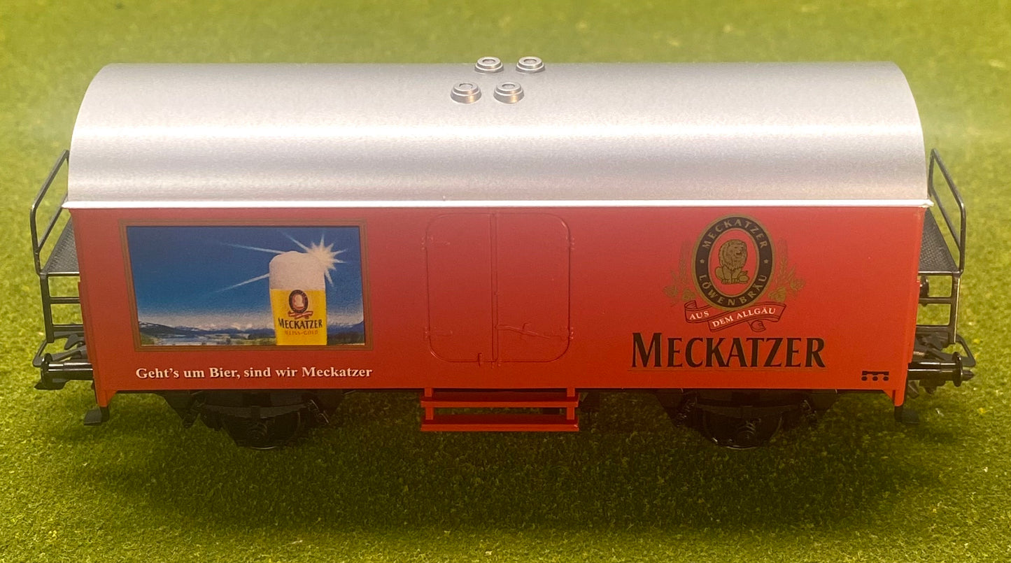 Marklin 94117 HO Scale "Meckatzer Lowenbrau" Reefer Tank Car