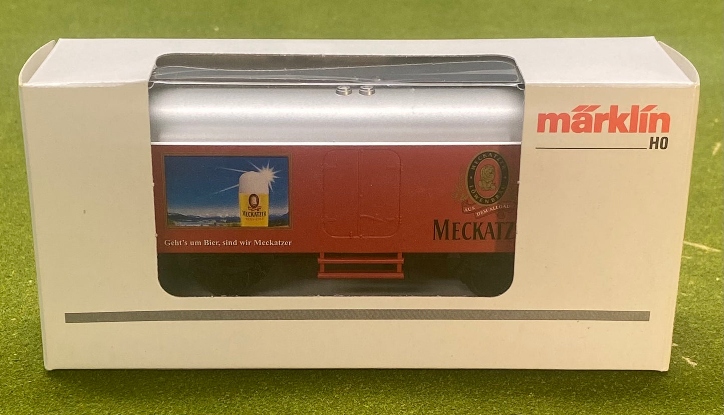 Marklin 94117 HO Scale "Meckatzer Lowenbrau" Reefer Tank Car