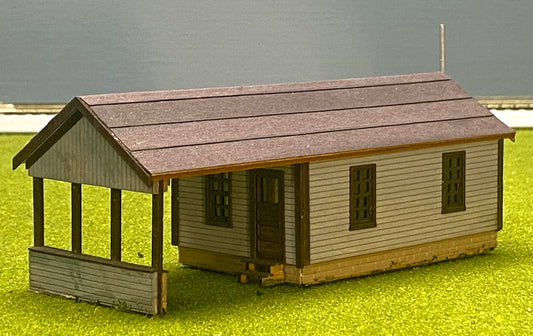 Blair Line HO Scale  Wood Custom Built Painted Company House Fully Assembled