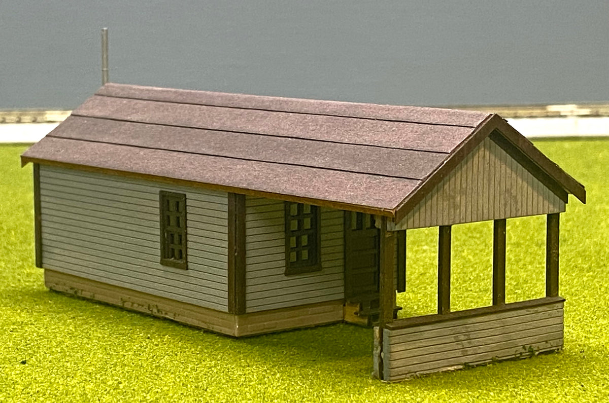 Blair Line HO Scale  Wood Custom Built Painted Company House Fully Assembled