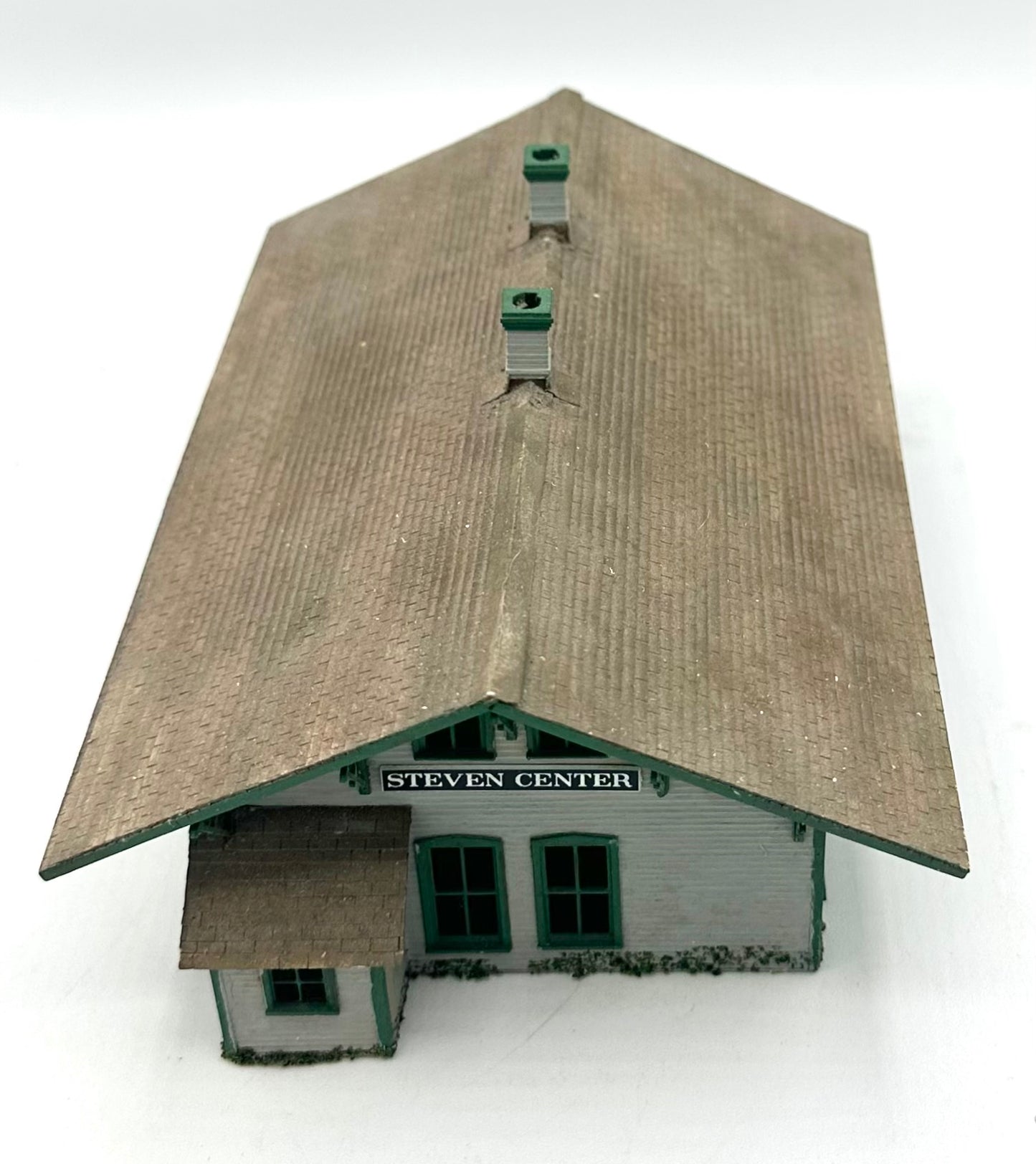 HO Scale Wood Custom Built Painted/Weathered Rural Train Station