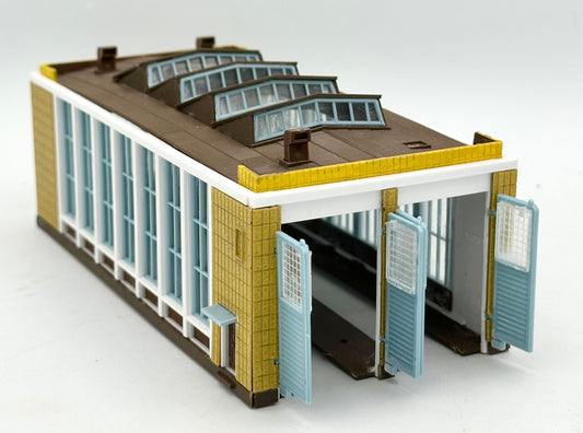 Vollmer N Scale 47605 Modern E-Loco Shed, Double Track Fully assembled