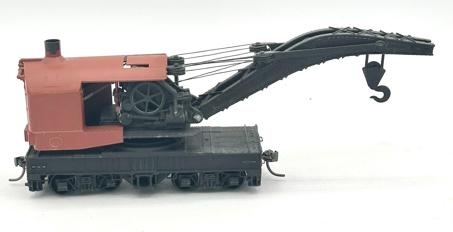 Tichy Train Group HO ScaleWrecking Crane Cab/Jib Move Fully Assembled